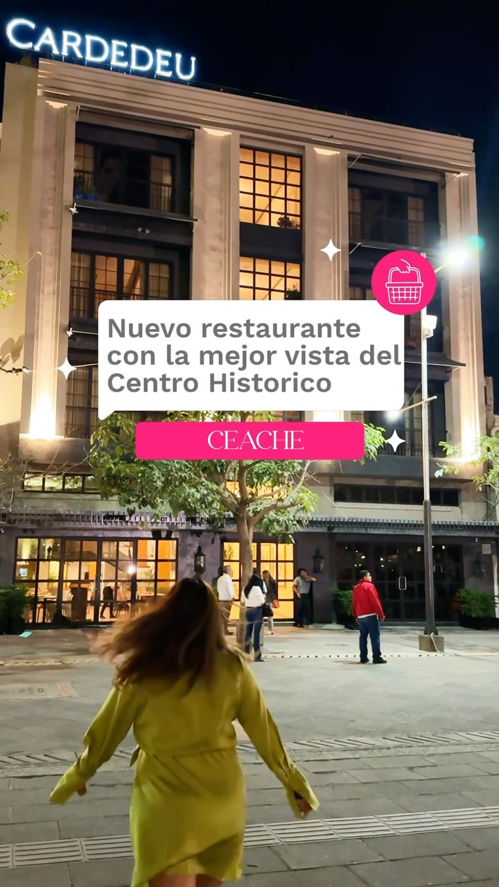 Probando el nuevo restaurante #ceacherooftop en el centro histórico ...