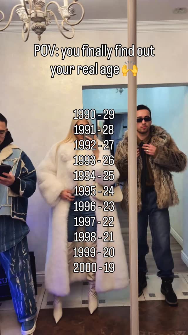 Millennials: 1981-1996 GenZ: 1997-2012 Gen Alpha: 2013-2025