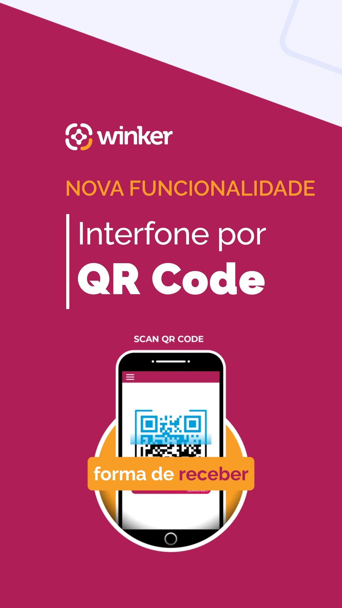 😏 Com Winker, o controle da portaria está em uma única tela: ↪ controle ...