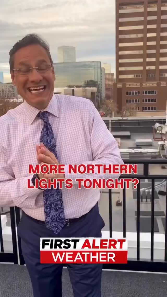 Aurora not as vibrant in Colorado tonight and will be blocked by clouds ...