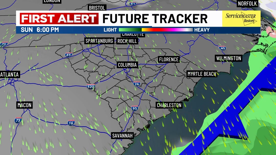 FUTURE TRACKER: Our incoming Arctic front is trending a little faster ...