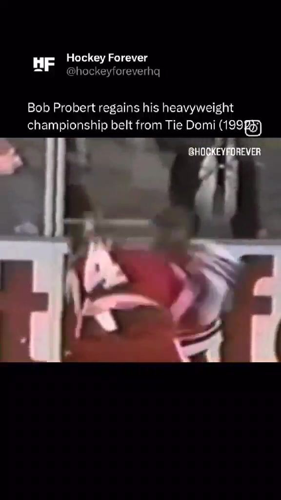 Bob Probert was KING! | GO Red Wings | Facebook