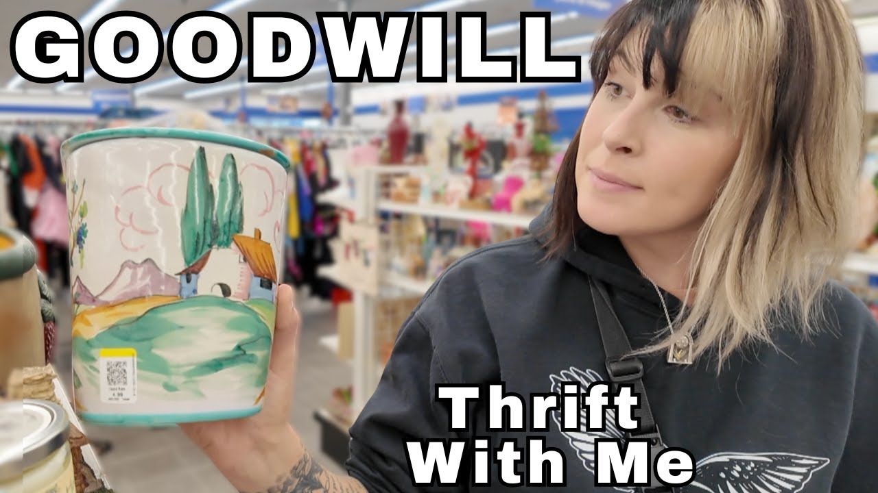 Recently, we've seen some pretty empty shelves at Goodwill. It was ...