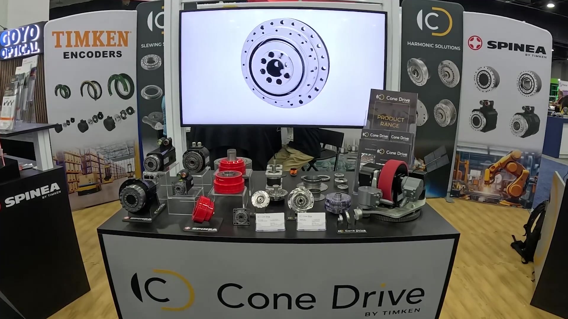 🎥 Live from Automate 2025! We’re excited to showcase Cone Drive's ...