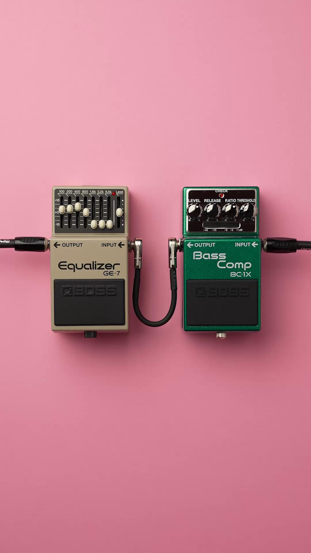 Compression made simple. Tone made exceptional. The EBS MultiComp