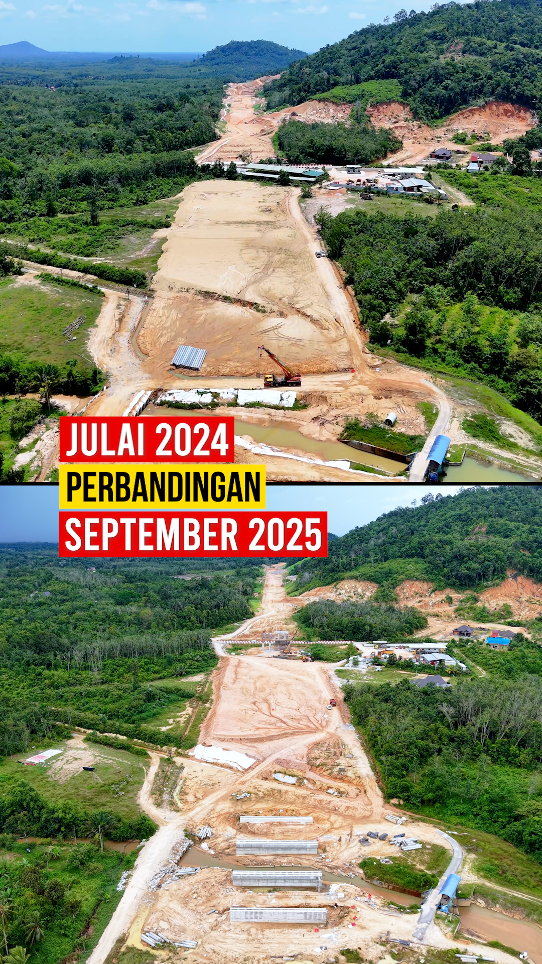Lebuhraya KBKK: Tok Bok - Kok Lanas: Perbandingan Julai 2024 vs ...