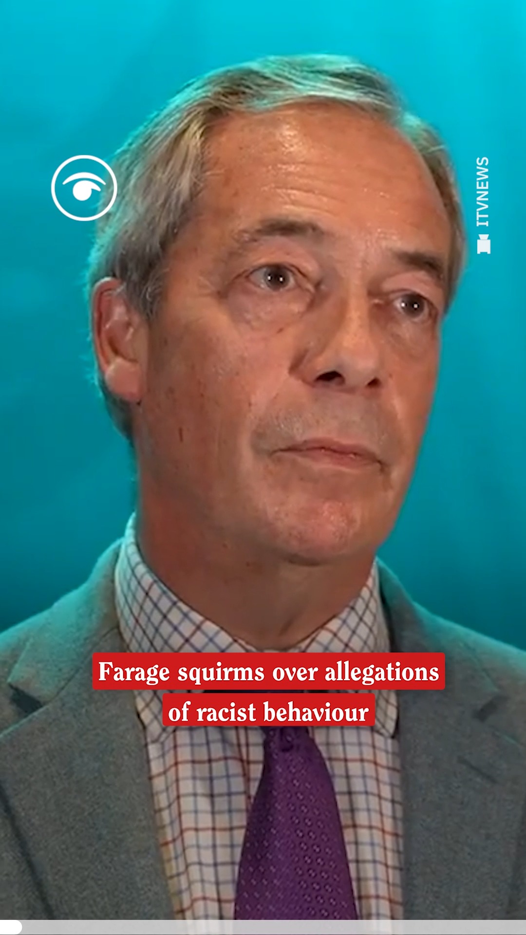 Nigel Farage has finally responded to allegations of racism when he was ...