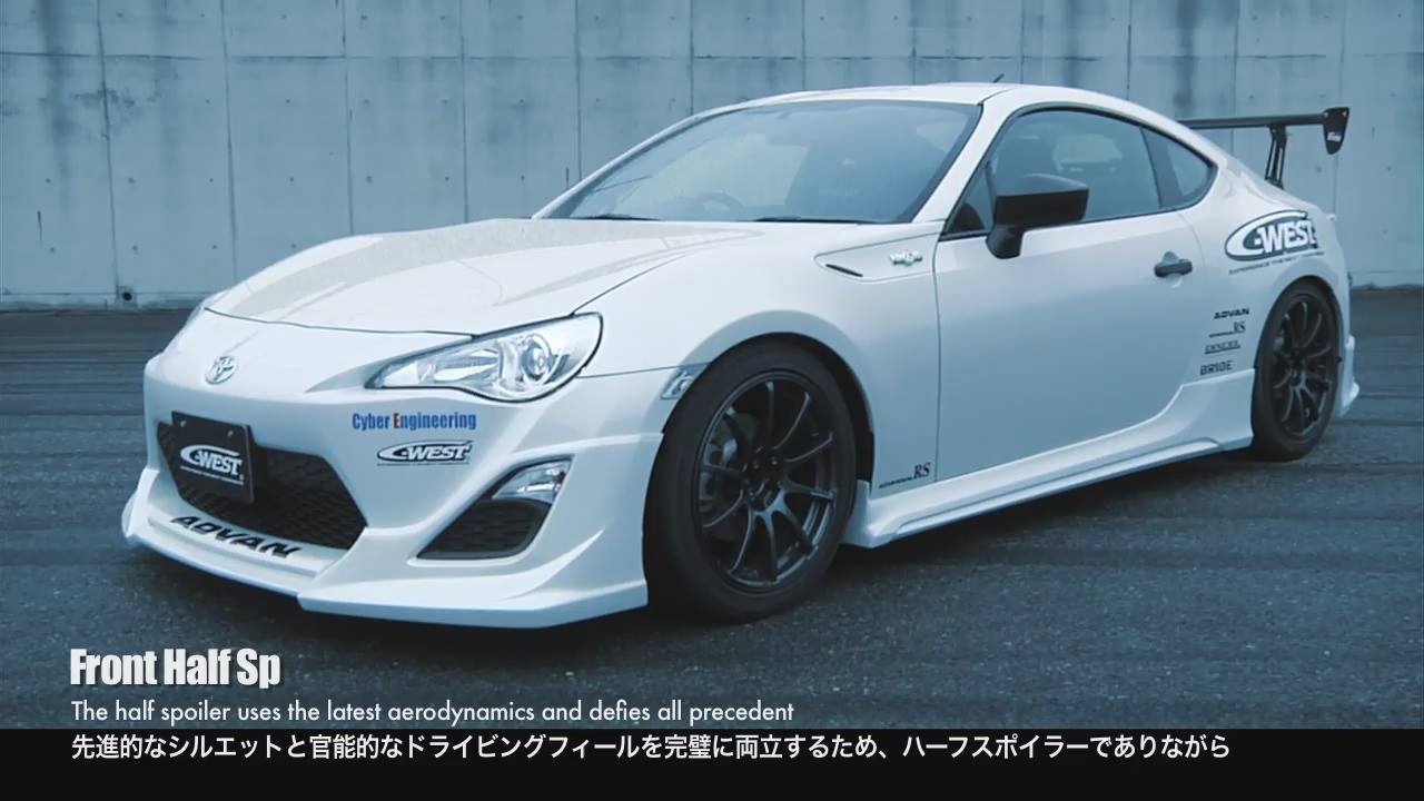 Toyota 86/BRZ C-WEST Full body kit, - C-WEST - Front Half Spoiler , - C-WEST - Side Skirts, - C-WEST - Rear Half Spoiler , - C-WEST - GT Wing, Interested? PM or email us for a Quote. www.2-UP.com.au