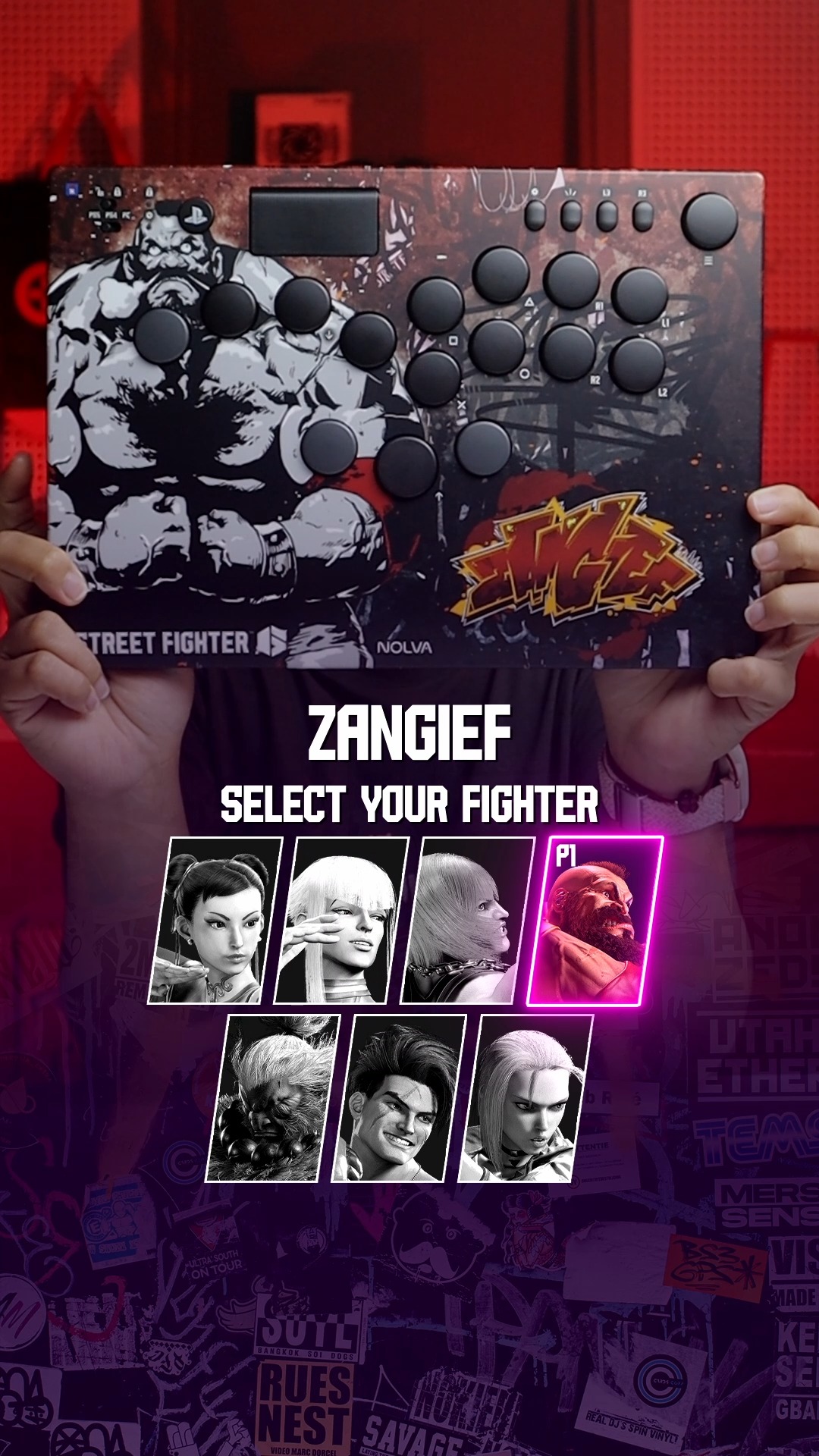 Choose Your Fighter: Cammy has arrived! 💥👊 Grab the Hori Street