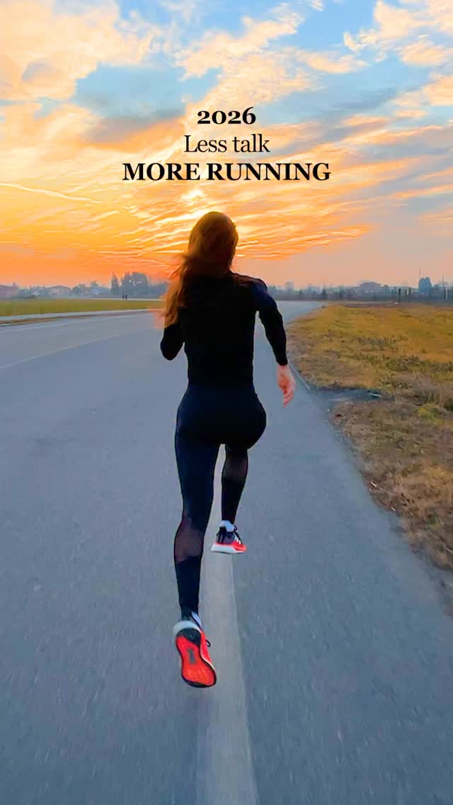 2026 MOTIVATION 💪 Less talk. MORE RUNNING ️ ——— 2026 💪 Meno parole. PIÙ ...
