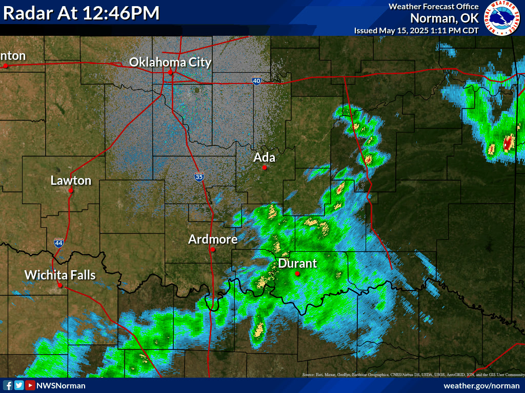 Scattered showers and a few thunderstorms will continue to move quickly ...