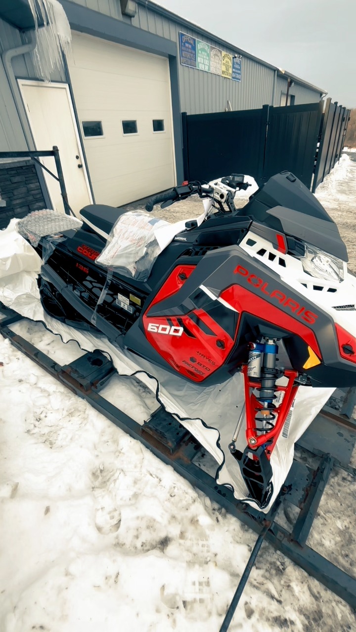 First look at the 2026 Polaris Snowmobiles Cross country 600 136”! # ...