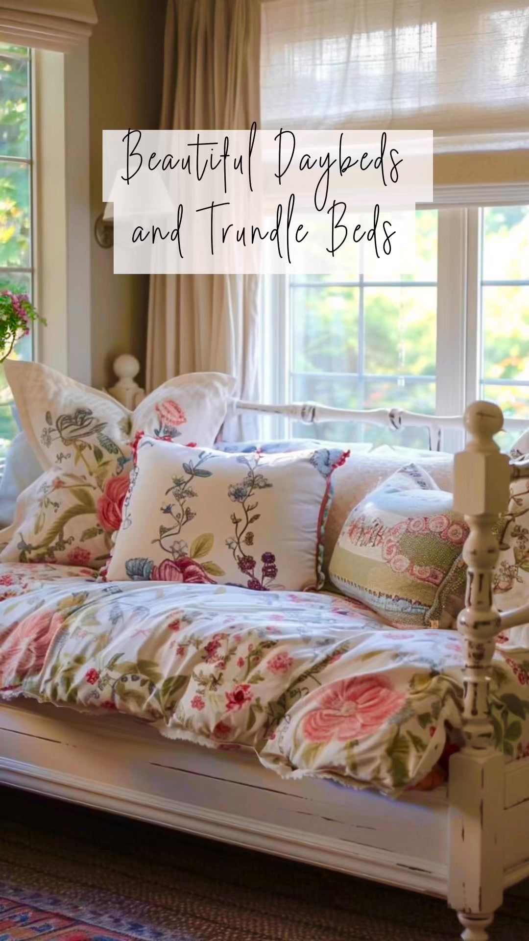 🌿🤍 Beautiful Daybeds and Trundle Beds 🤍🌱 #TrundleBed #trundle #daybed # ...