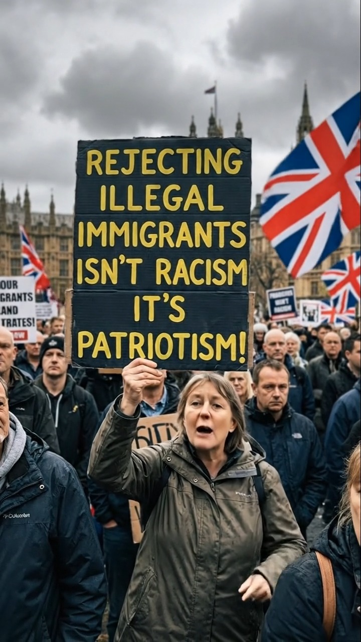 🇬🇧 Border control isn’t hate — it’s responsibility. 🫡🇬🇧🇬🇧 Every ...