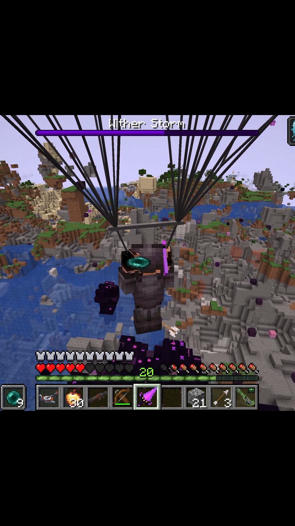 we destroy most powerfull weather storm using modern weapons and tanks ...