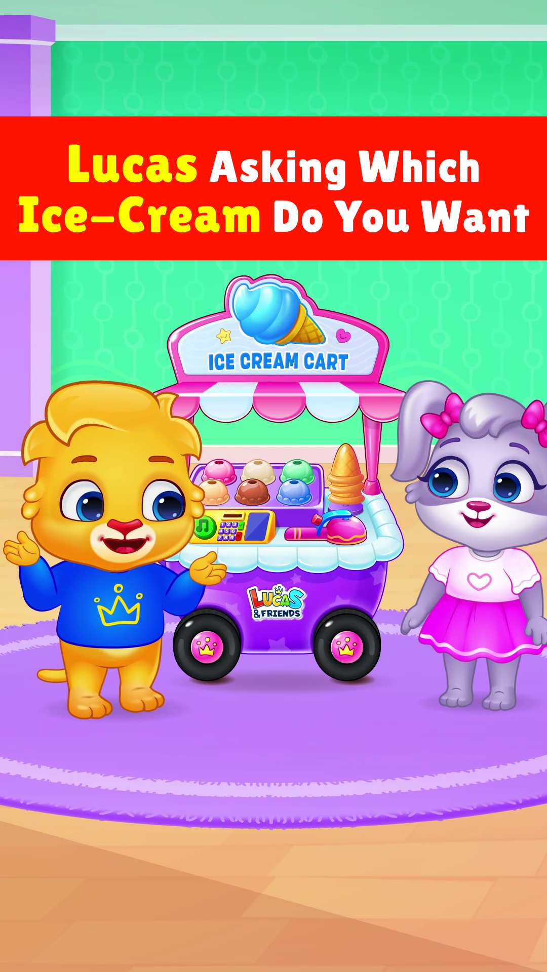 🍦 “Which ice cream do you want?” 🎶 Lucas is back with a scoop-full of ...