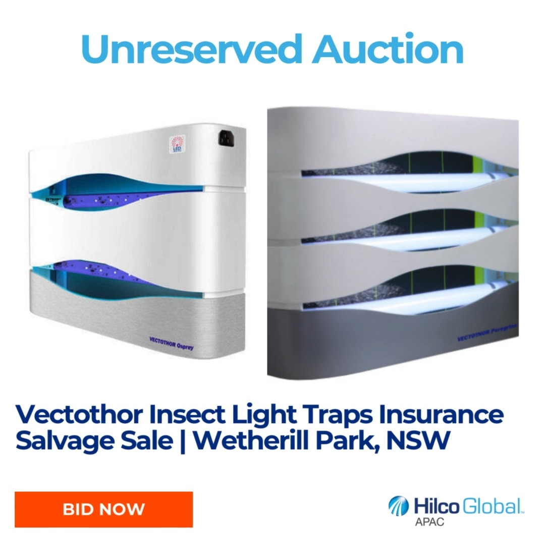 🛑 Vectothor Insect Light Traps – Unreserved Online Auction! 🛑 ...