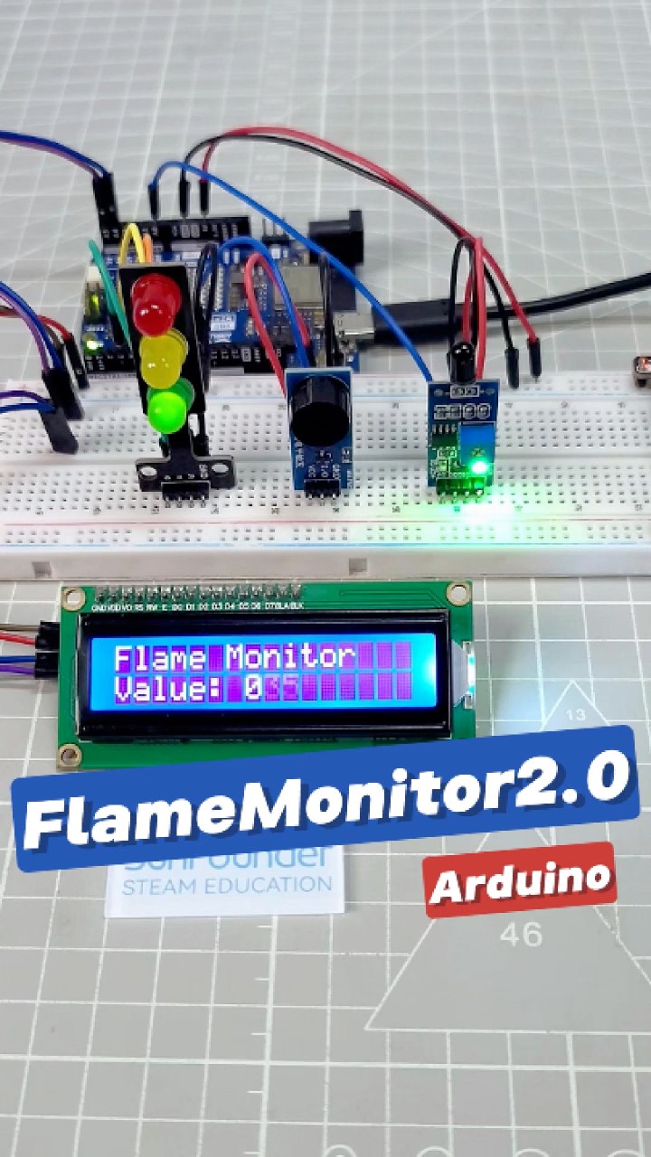 Flame Sensor Project: How Safe Is Your Space?#Arduino #FlameSensor # ...