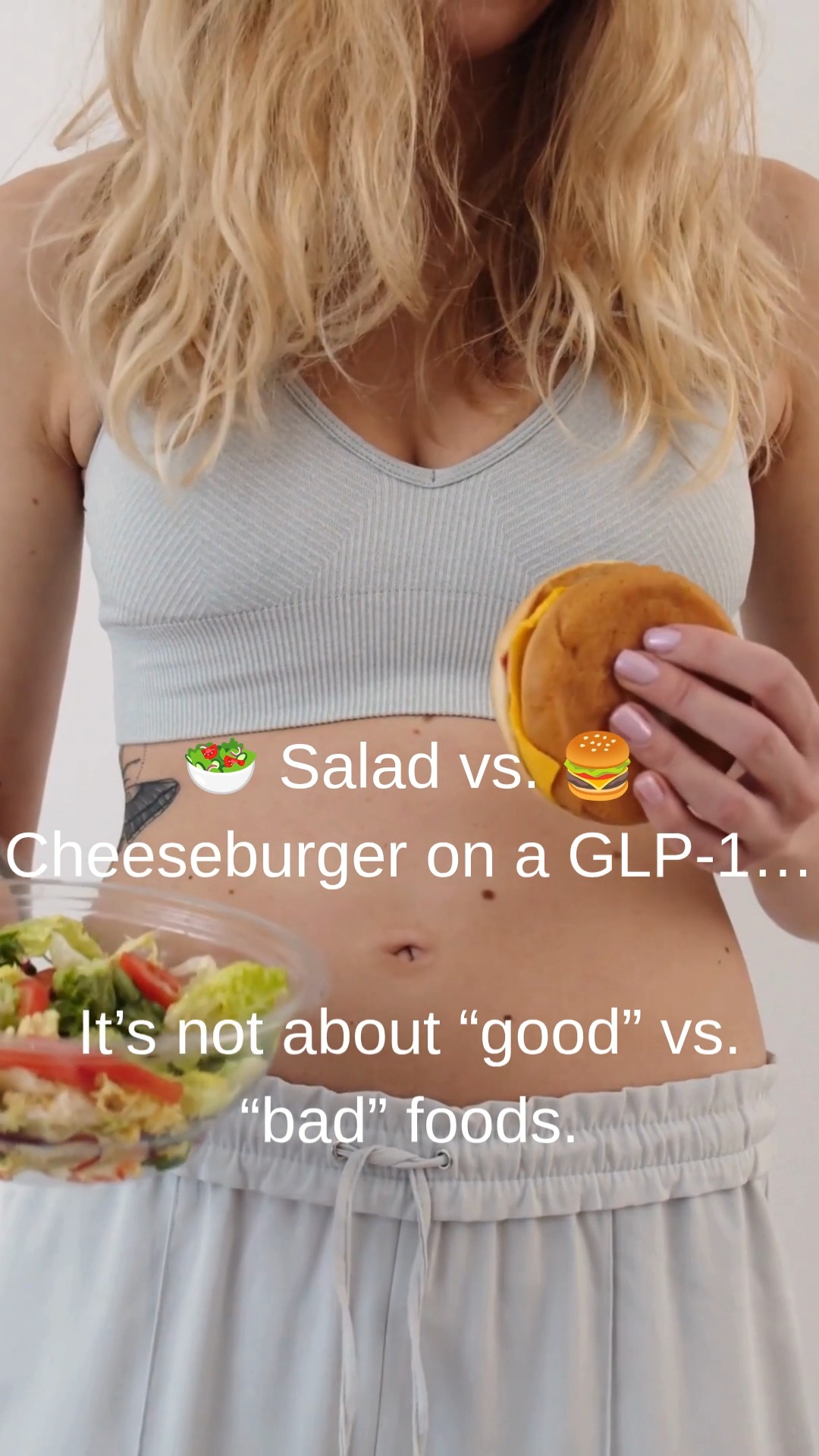 GLP-1 medications can change the way you experience hunger and fullness, but they don’t replace the importance of balanced nutrition., The goal isn’t to label foods as “good” or “bad.” It’s about 