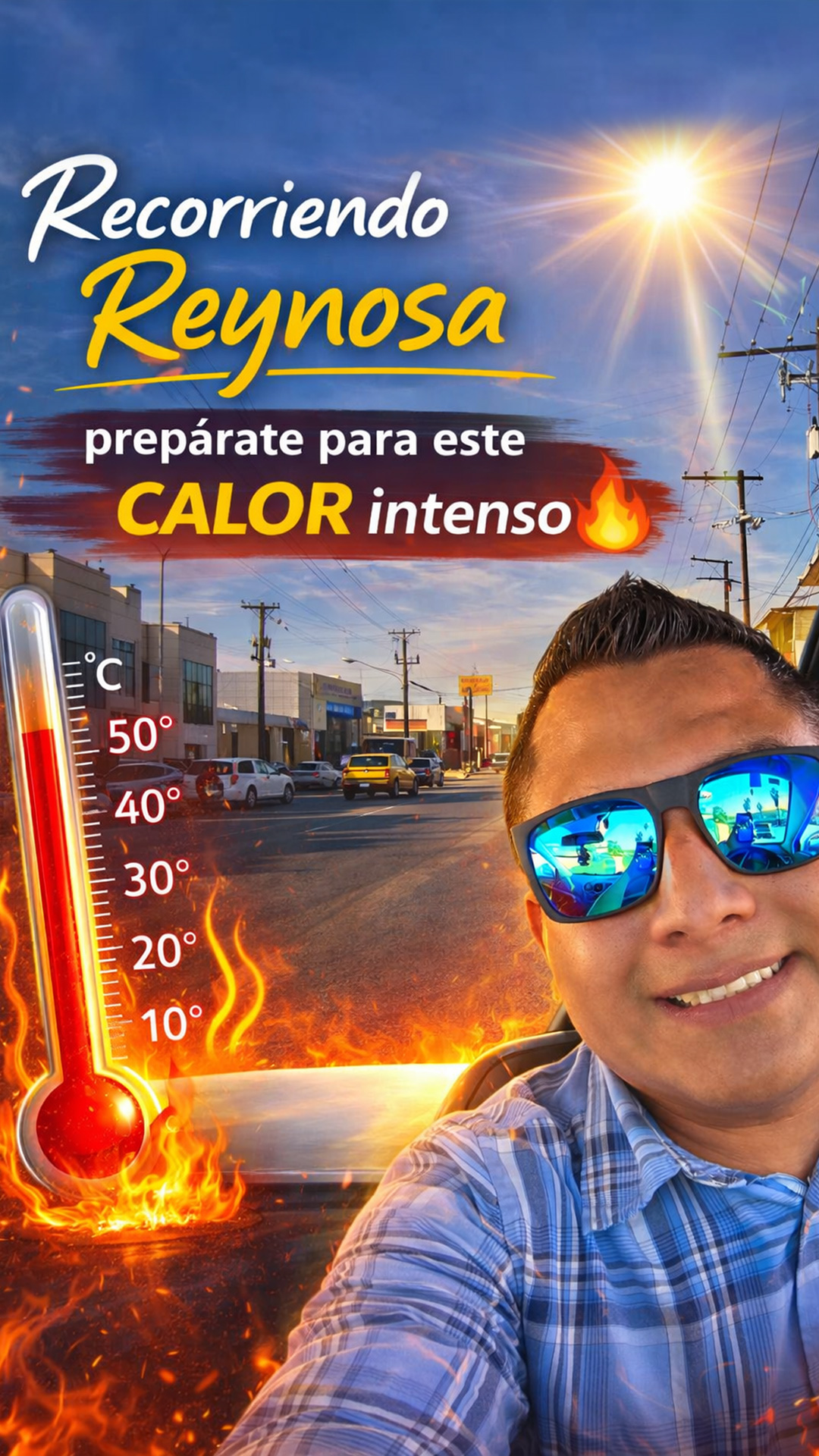 🔴🥵Recorriendo #Reynosa, Prepárate viene fuerte Calor🔥 | Jimmy Reyes ...