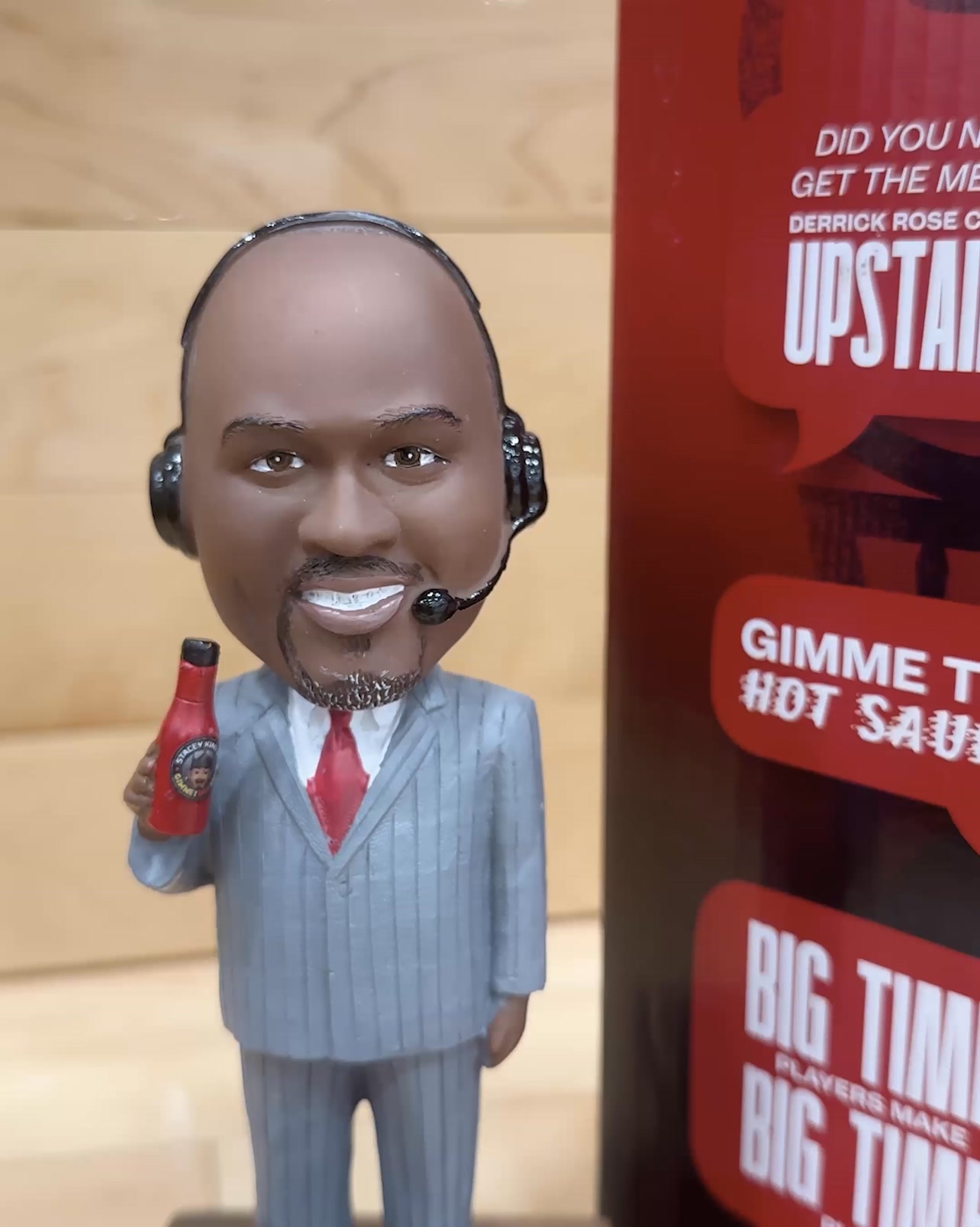 STACEY KING ボブルヘッド フィギュア シカゴ Stacey King Talking