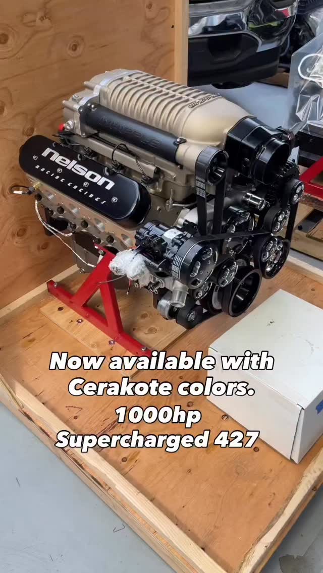 We now offer custom Cerakote color options for all our engine combos ...