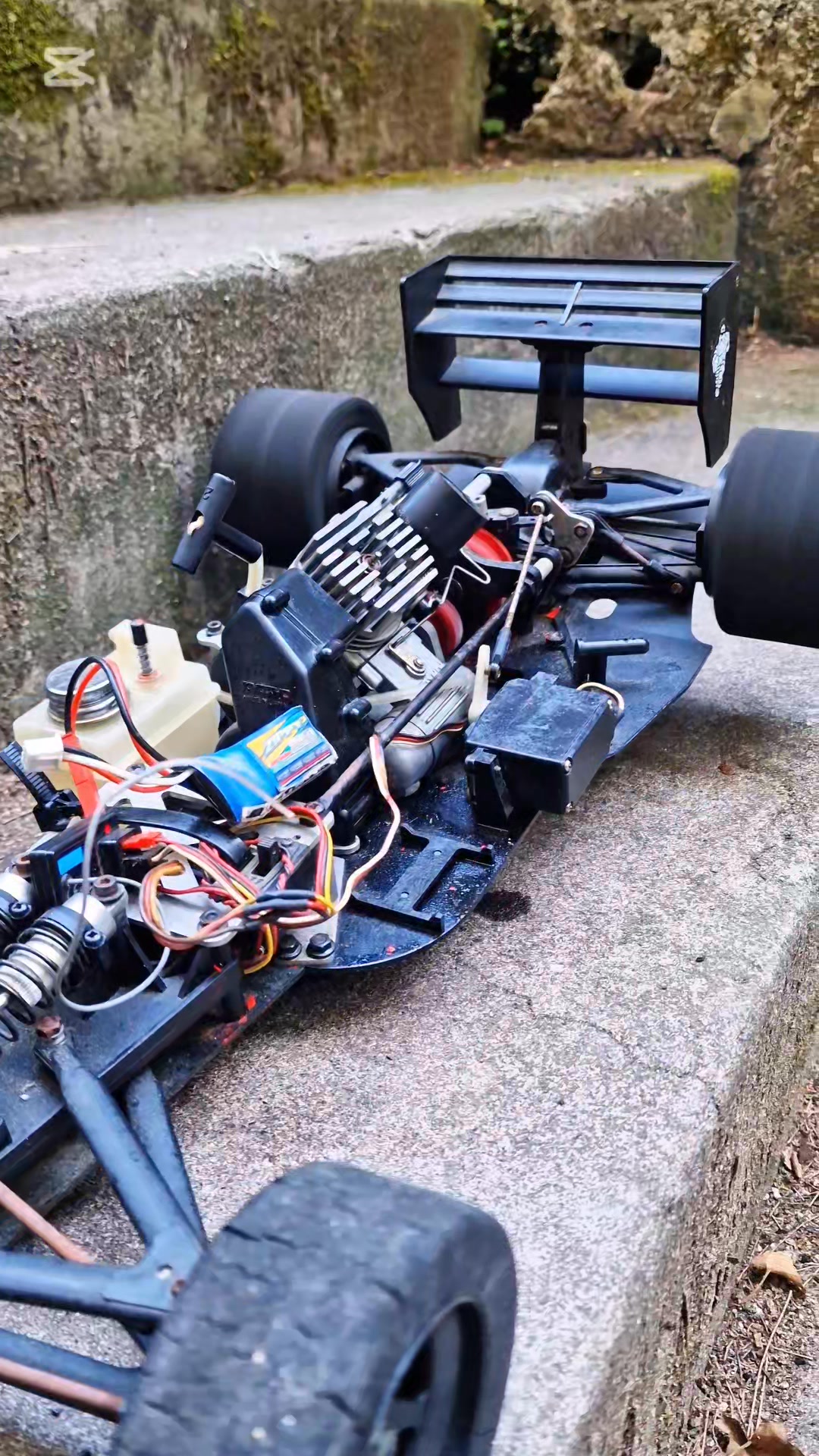 1995 Kyosho Super Ten. FW03 with OS Max 10 engine | RC nitro cars