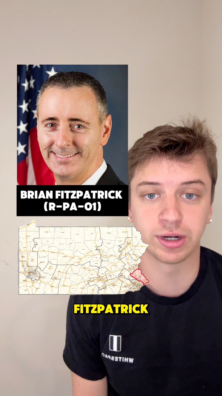 Today: Rep. Brian Fitzpatrick from Pennsylvania’s 1st Congressional ...