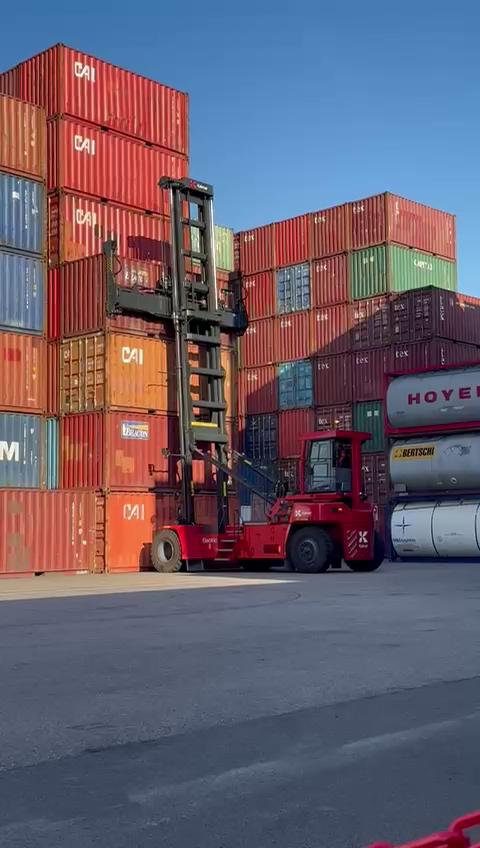 Moving empty containers is basically like playing a giant game of ...