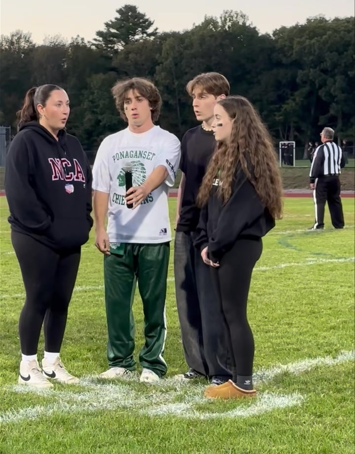 Beautiful rendition of the National Anthem to kick off Homecoming!!! ♥️ ...