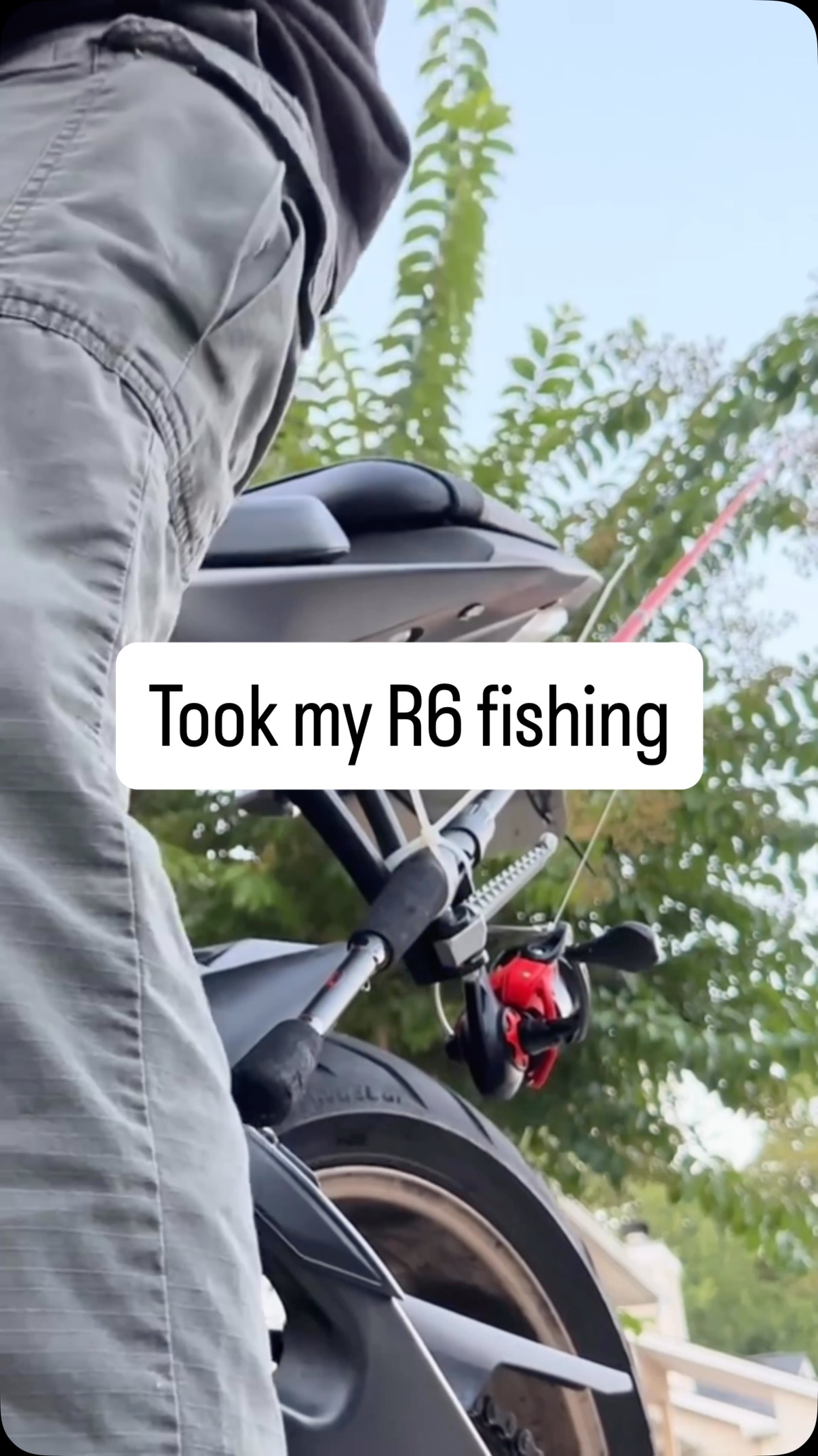 Throwback to 2 years ago on my first r6. i’m not good at fishing🤧 ...