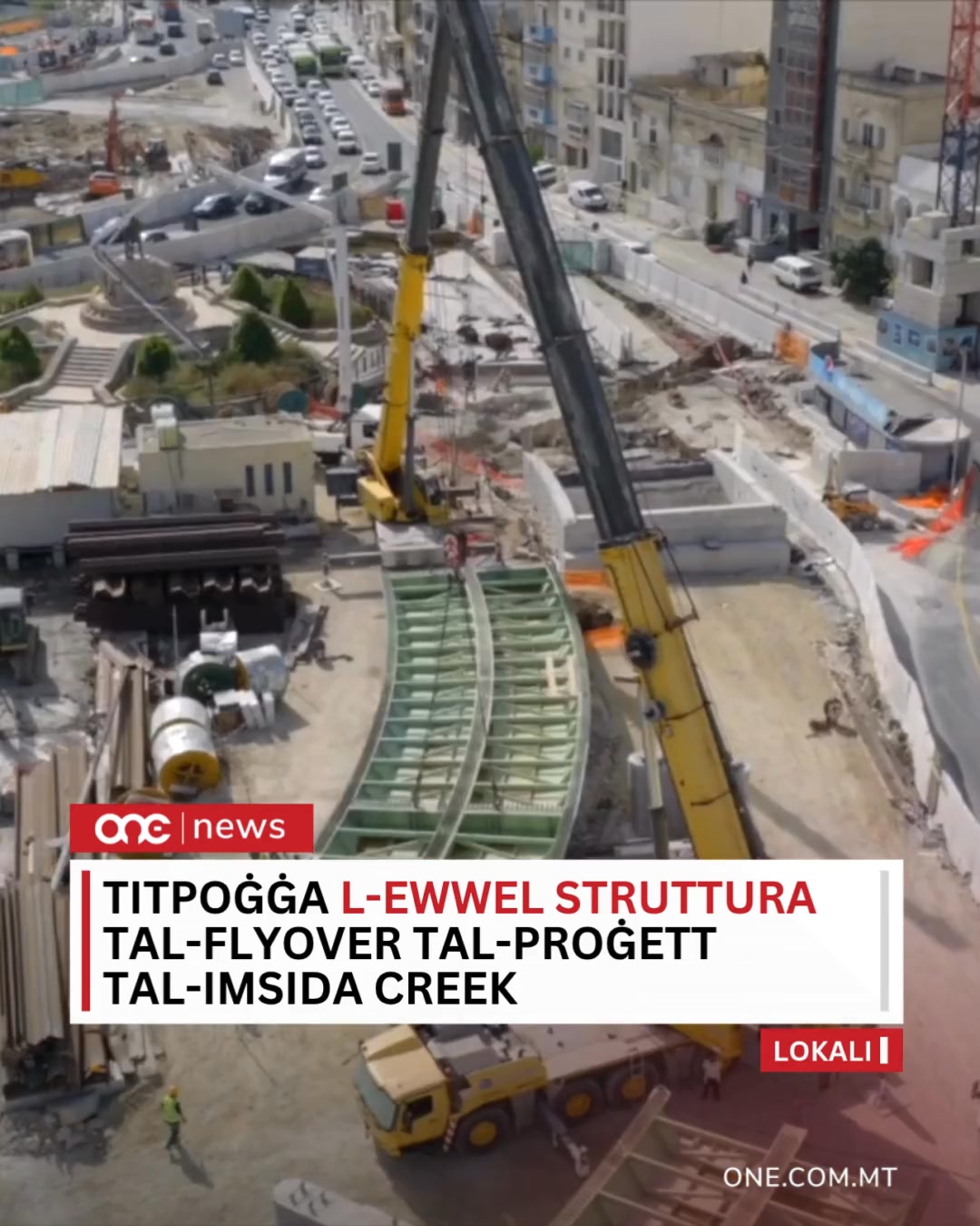 Il-proġett infrastrutturali tal-Imsida Creek laħaq pass importanti ...