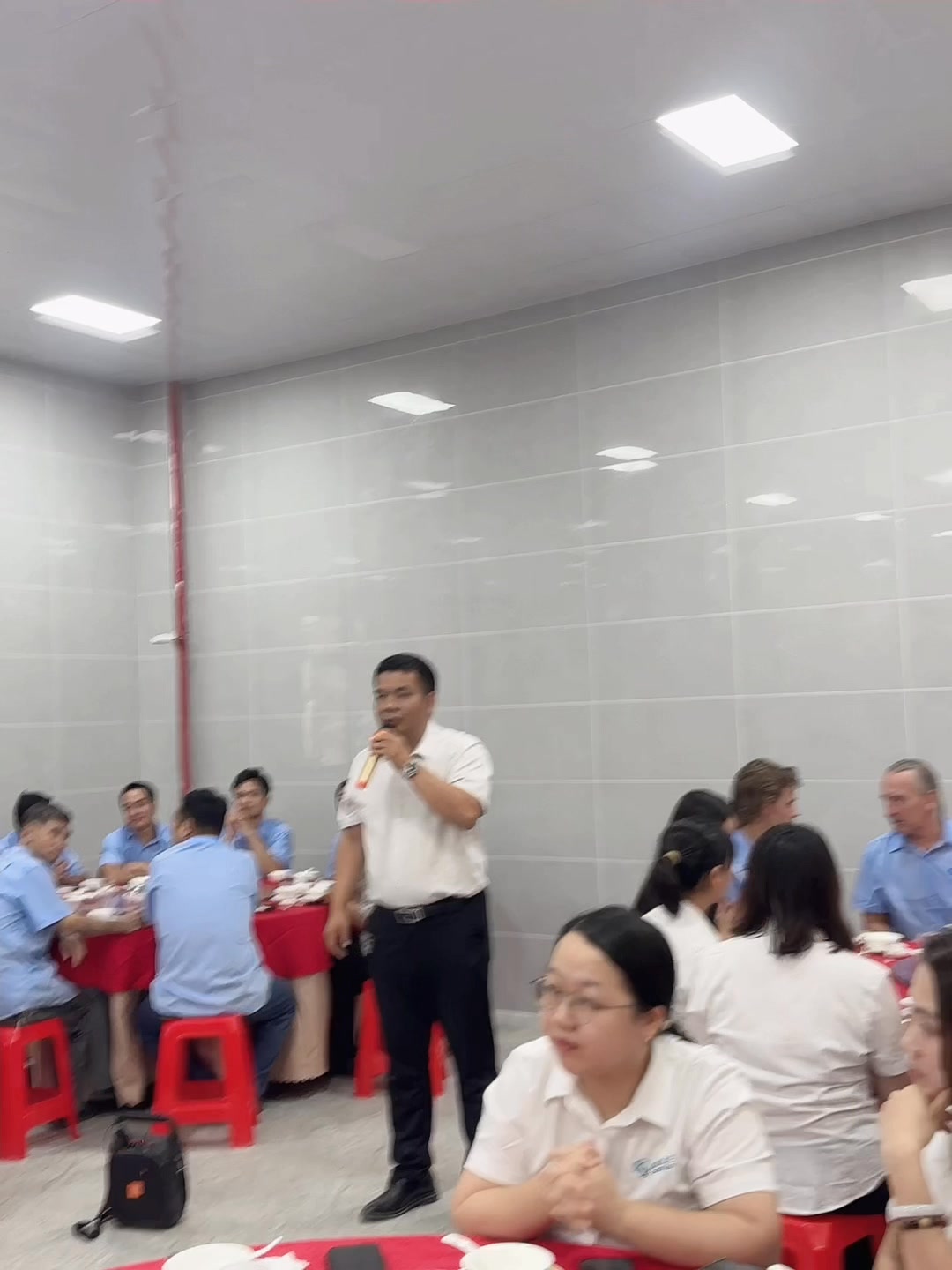 Bustling with excitement! The first team-building event at the new ...
