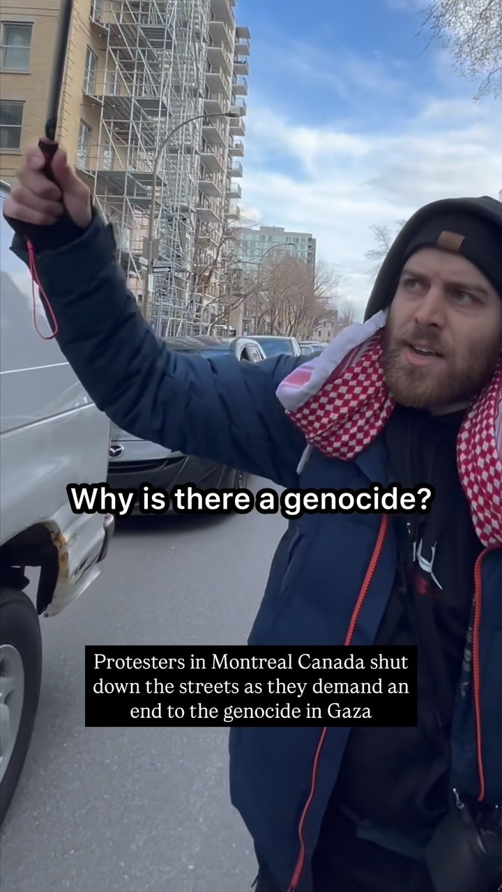📍Montreal Canada | Protesters shut down the streets as they demand an ...