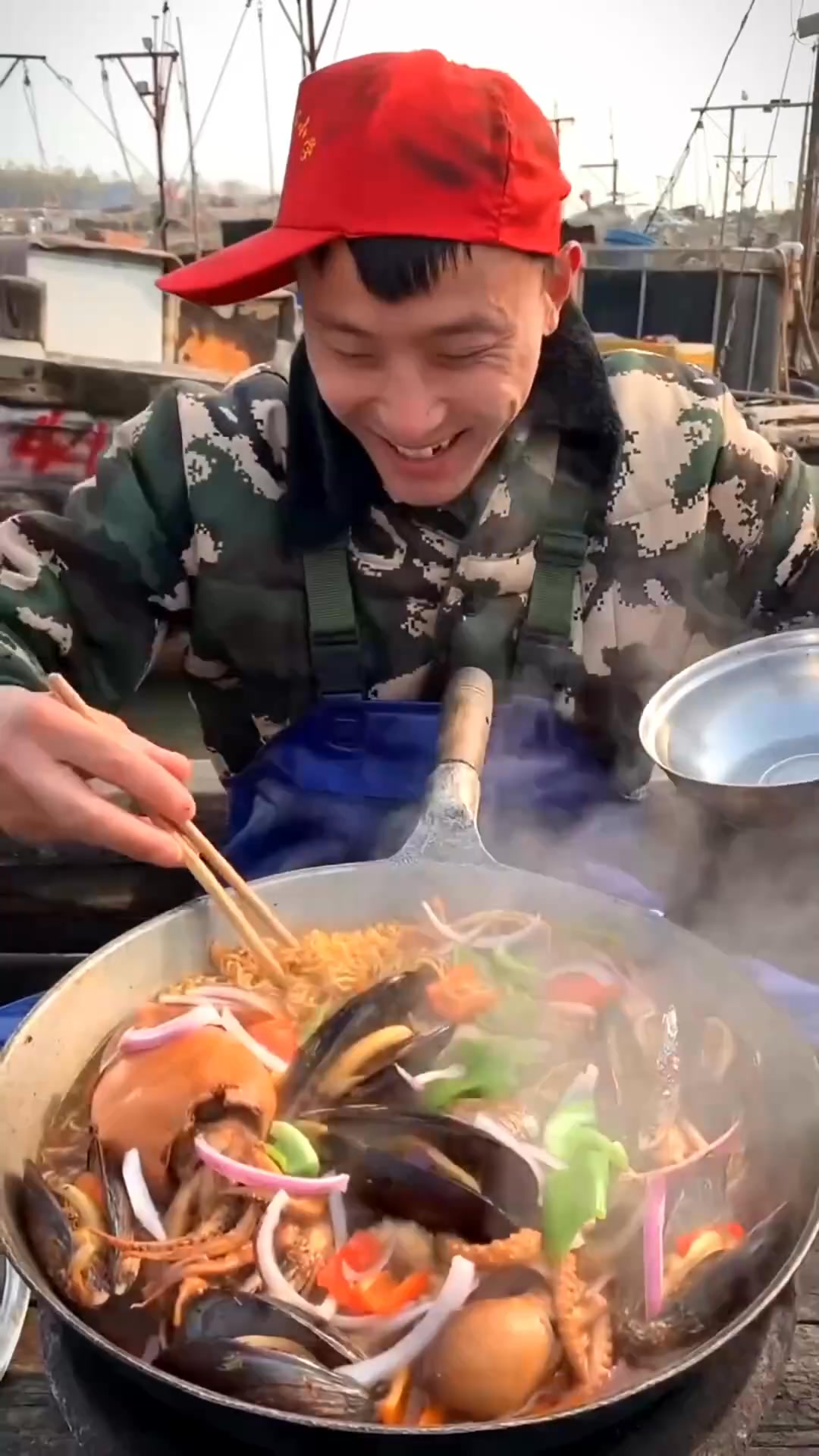 ASMR Eating Show Seafood Boil🦞 #sea #seafood #seafoodboil #ftb #yfp # ...