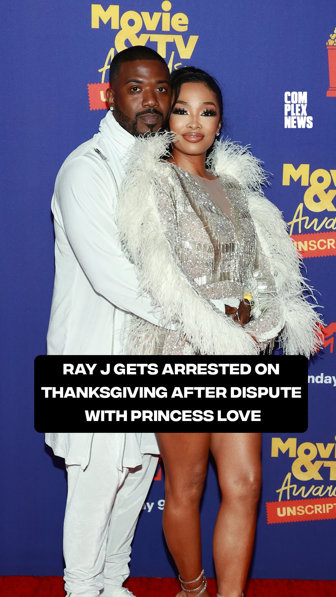Ray J was arrested on Thanksgiving for domestic violence and other ...