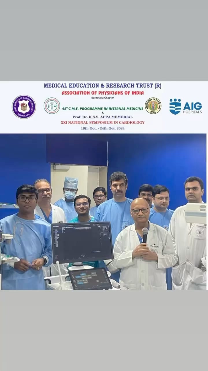 Dr. D. Nageshwar Reddy, Chairman of AIG Hospitals, spoke to Times Now ...