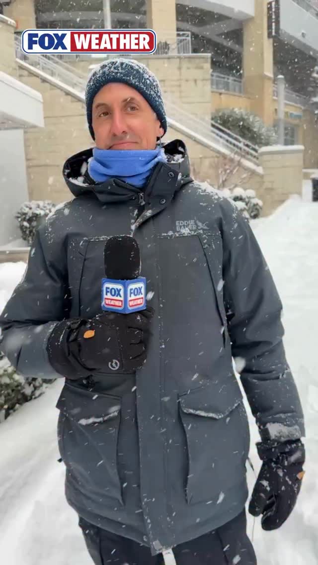 EVEN MORE SNOW ️: It was a busy day for Bob Van Dillen! Six inches of ...