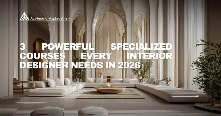 Interior design in 2026 is not... - Academy Of Applied Arts | Facebook