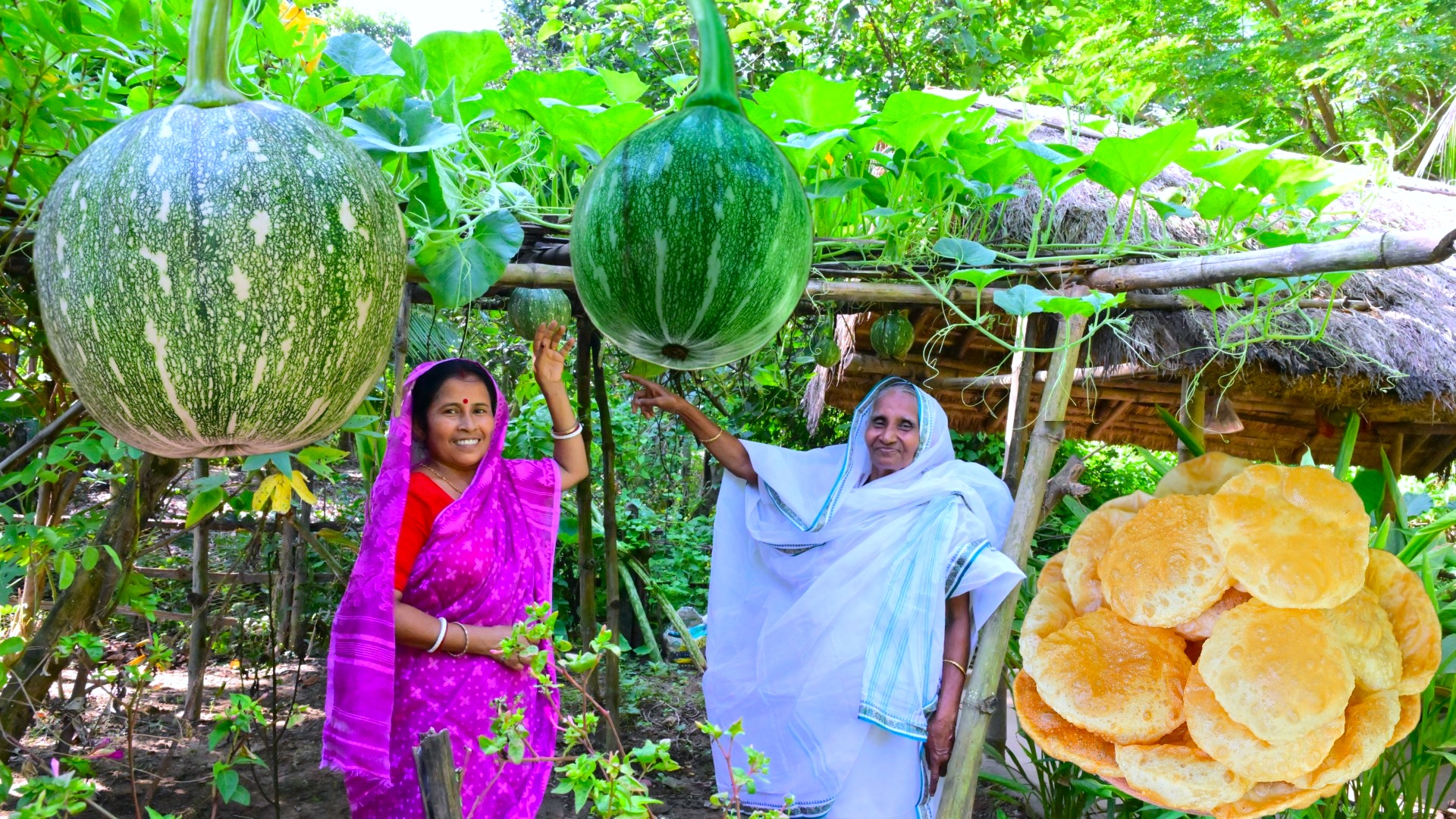 মহাসপ্তমীতে মা ঠাকুমার হাতে সকালের ফুলকো লুচি | Soptomi special luchi ...
