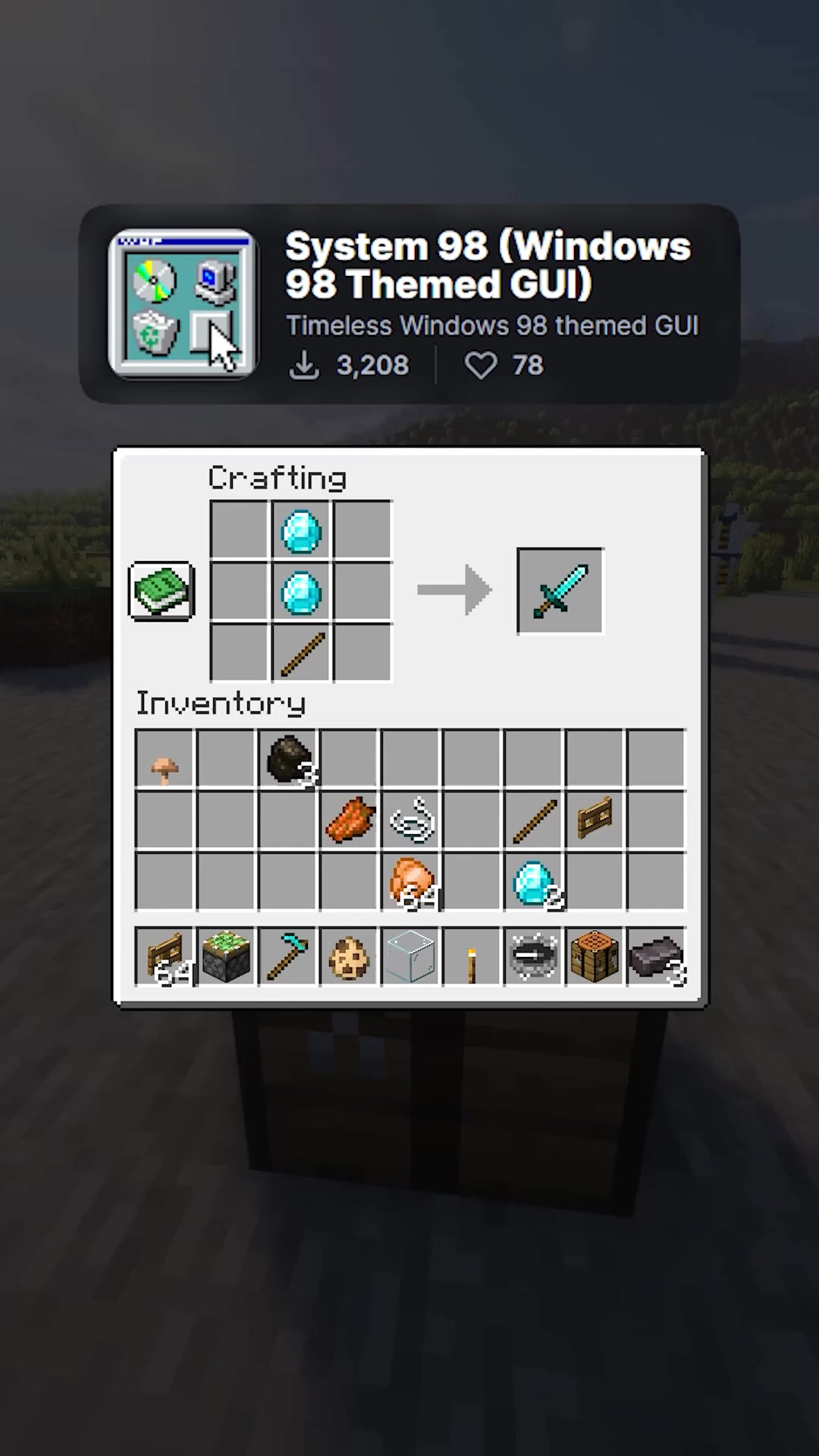 Textures Packs Make Minecraft Look Different (UPDATED) #shorts System ...