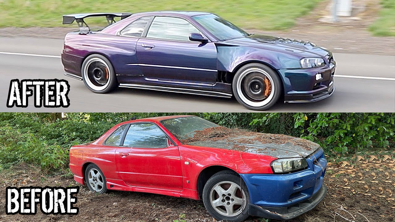 We COMPLETELY REBUILT This R34 GTR! Part 1 🔥 | B is for Build | Facebook