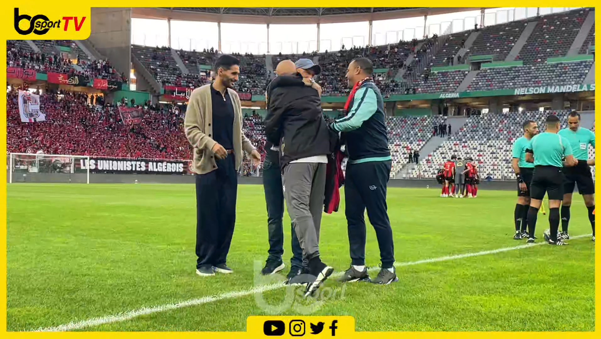 🟥⬛| نادي إتحاد العاصمة يكرم اللاعب و المدرب السابق للحمرا ، و المدرب ...