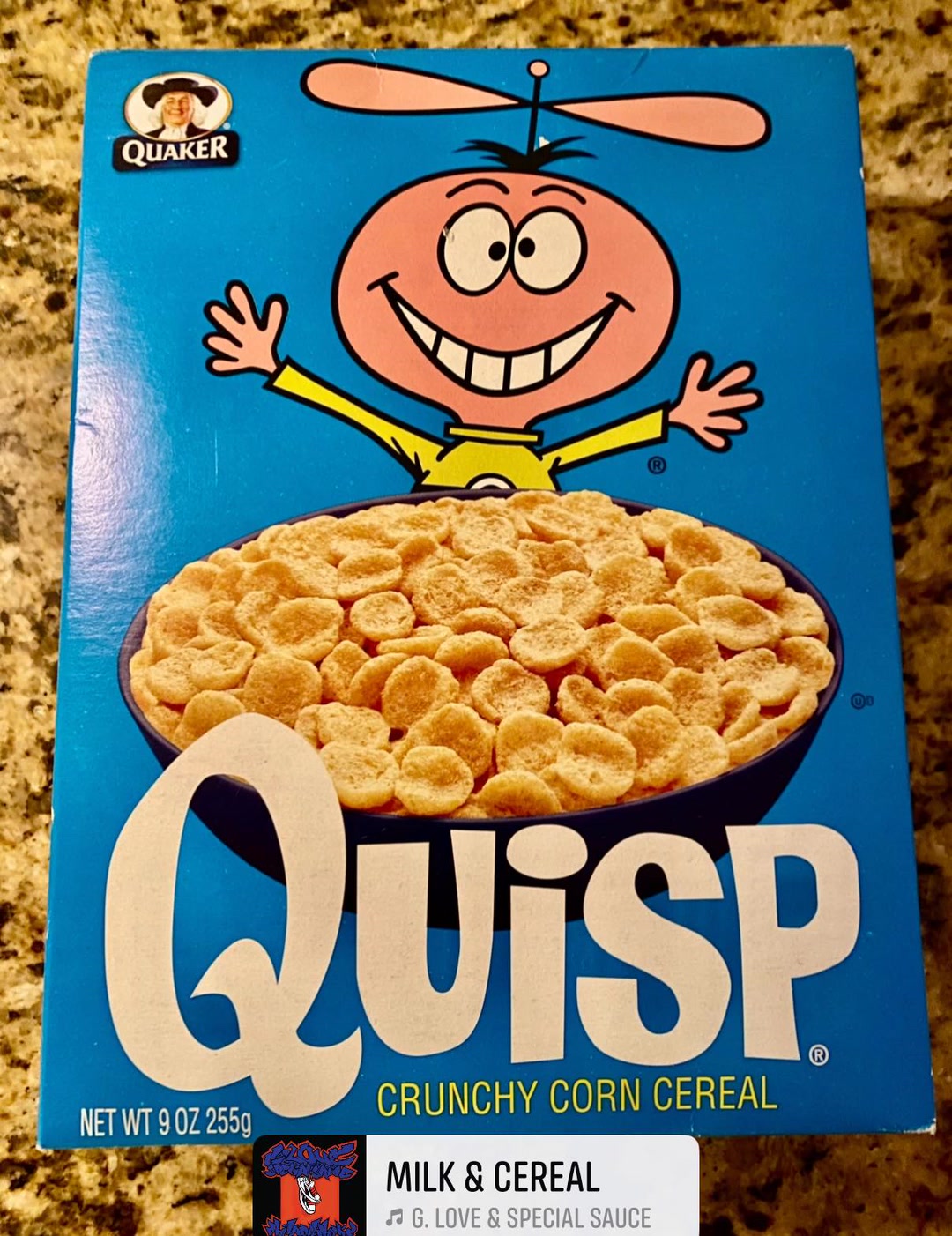Vintage Quisp Cereal Box Prizes and Memories