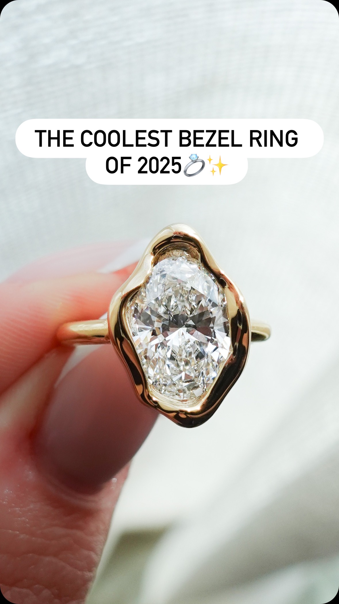 Not your average bezel Handcrafted to feel more like wearable art than ...