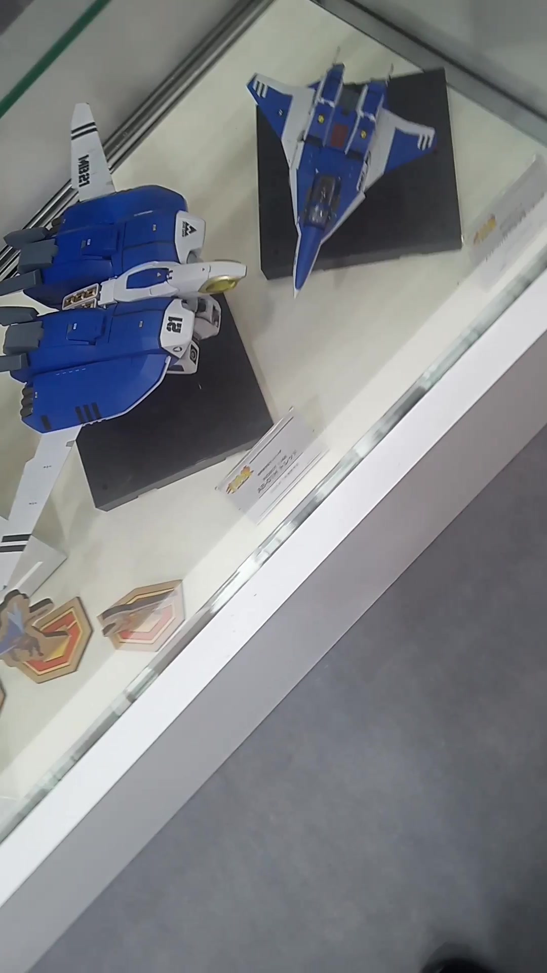 The Jada Toys #Robotech: The #Macross Saga Toyota Supra display at