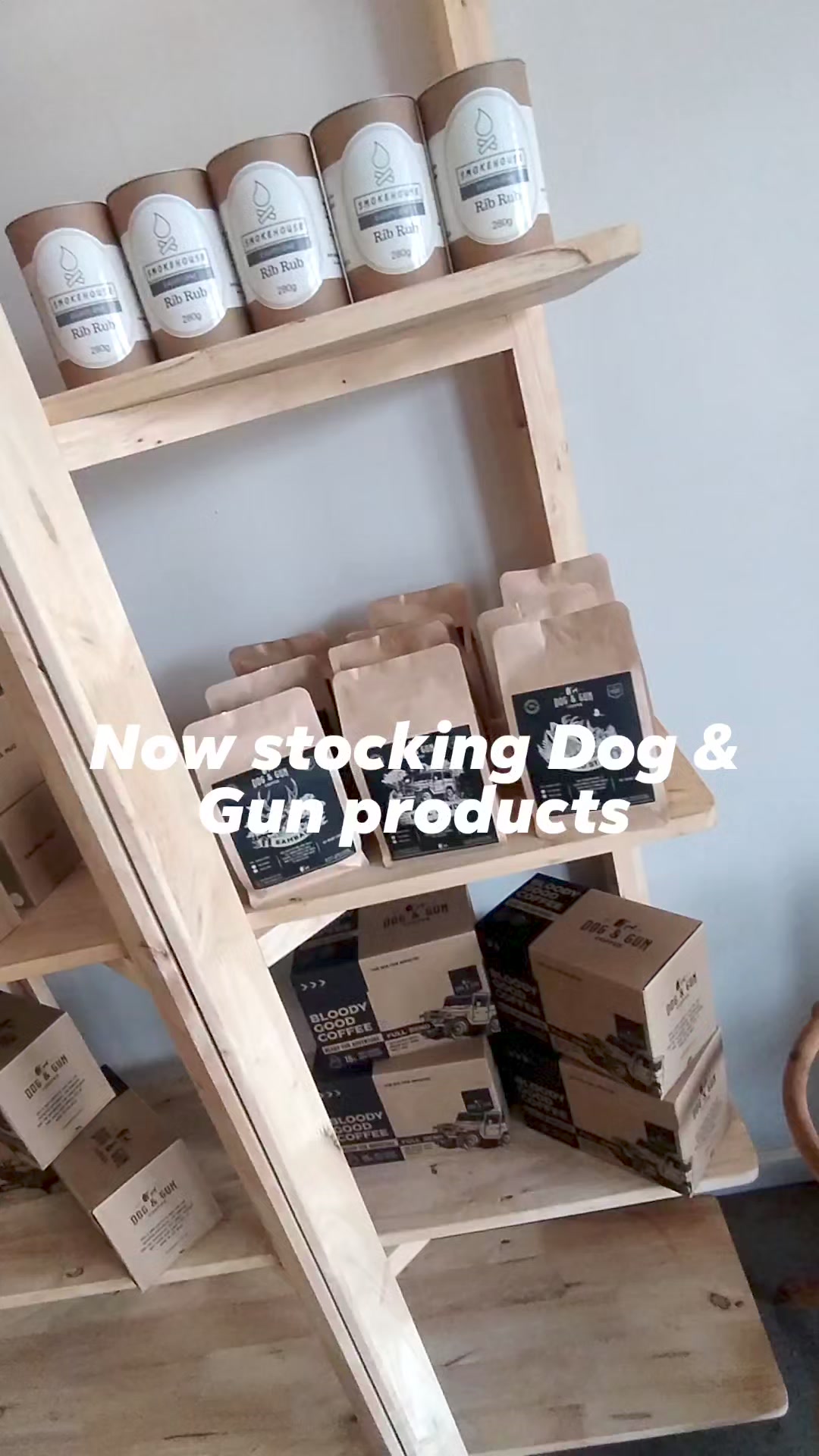 Dog & Gun Coffee is now at Smokehouse 81. Load up for bloody good ...