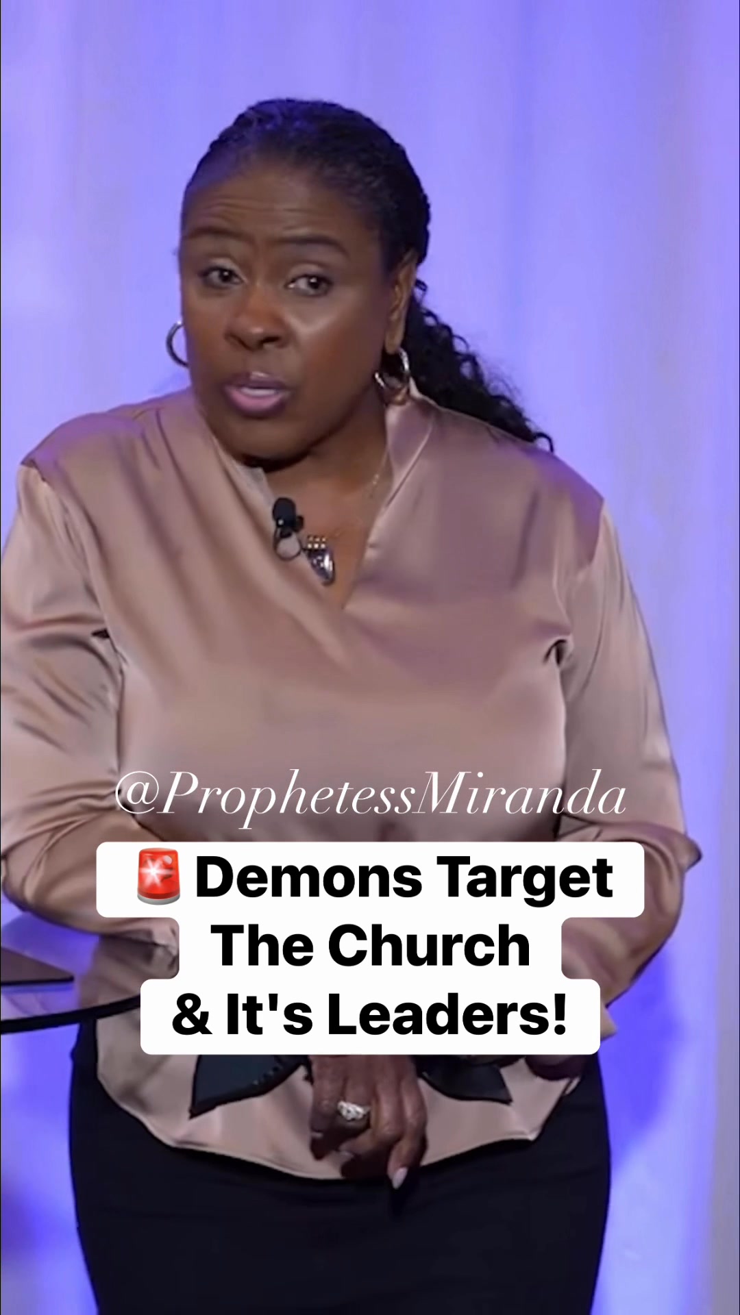 🚨Demons Target The Church & It's Leaders! #ProphetessMiranda # ...