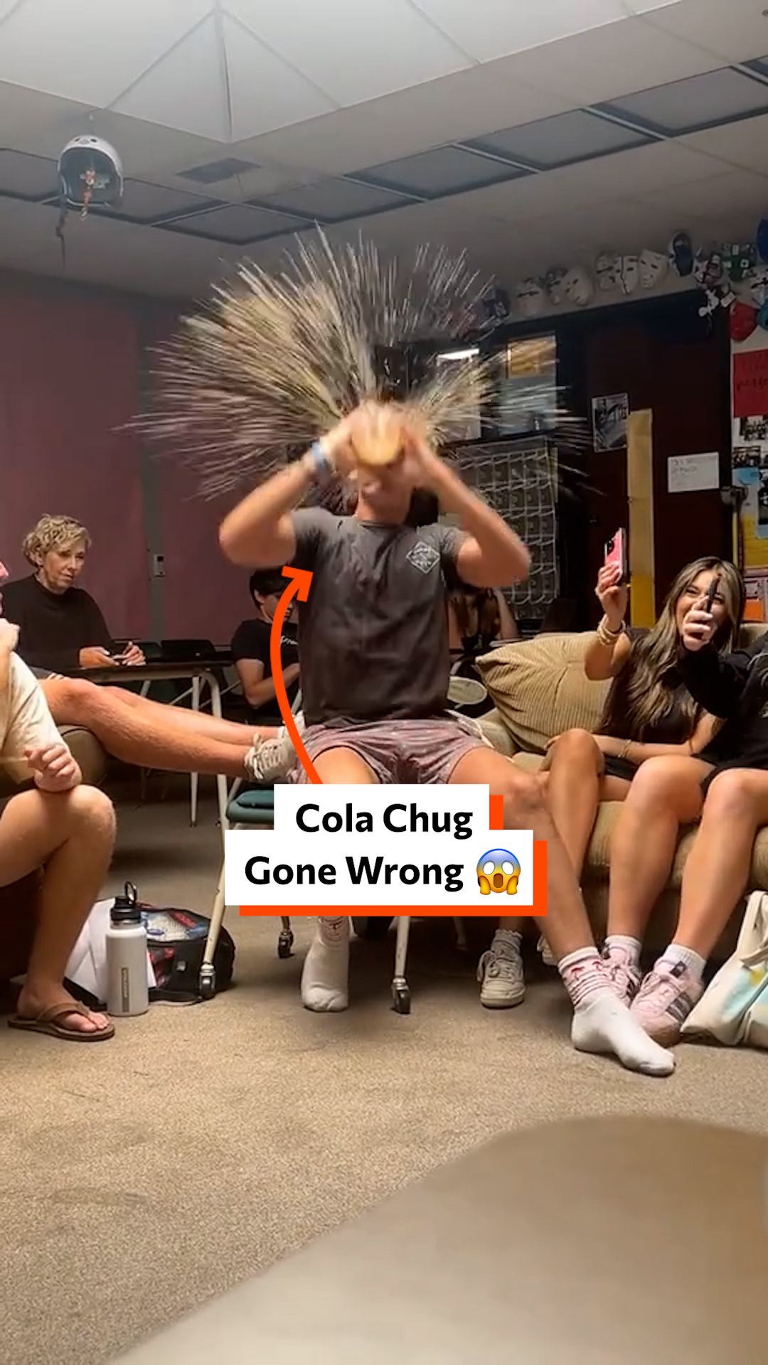Cola chug gone wrong 😱 | Twisted