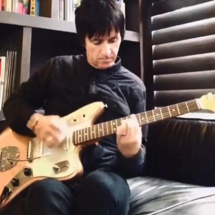 I learnt to do a lot with this guitar #johnnymarr #guitar | Johnny